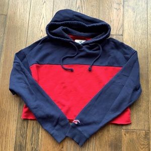 HOLLISTER COLOR BLOCK HOODIE
